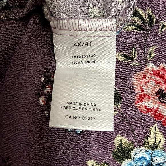 Women's Smocked Peasant Top - Picture 6 of 7